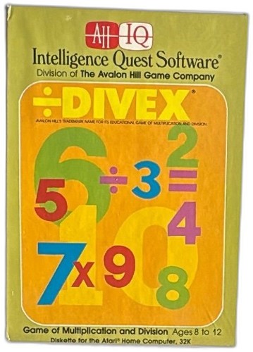 Avalon hill divex atari - iq,